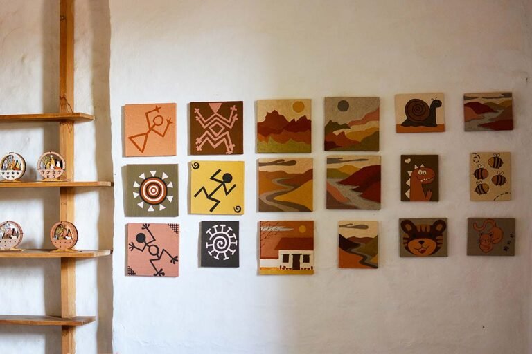 Cuadro pintado grande